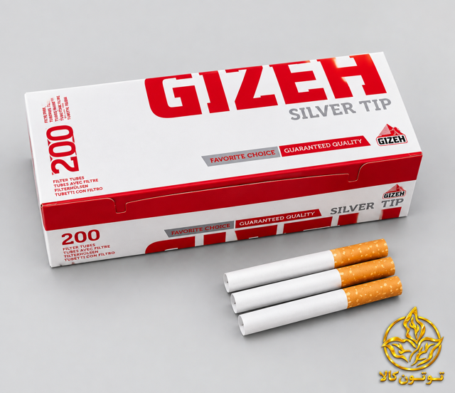 پوکه سیگار کینگ سایز فیلتر قرمز گیزه (اصل)